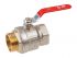 Кран шаровый 2' нар.-вн. ручка PN25, AV Engineering