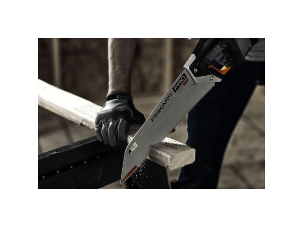 Ножовка по дереву PowerTooth 380мм 9 зубьев на дюйм FISKARS
