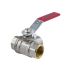 Кран шаровый Aquasfera Euro 1020-01, ВР 1/2", полнопроходной, ручка-рычаг