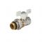 Кран шаровый Aquasfera Standard 1127-01, ВР-НР 1/2", полнопроходной, ручка-бабочка
