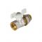 Кран шаровый Aquasfera Standard 1127-02, ВР-НР 3/4", полнопроходной, ручка-бабочка