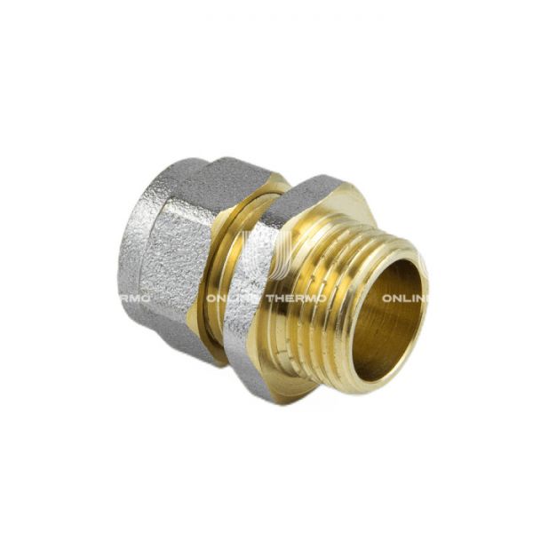 Муфта с наружной резьбой Aquasfera 7001-05, 3/4"×26 мм, компрессионная