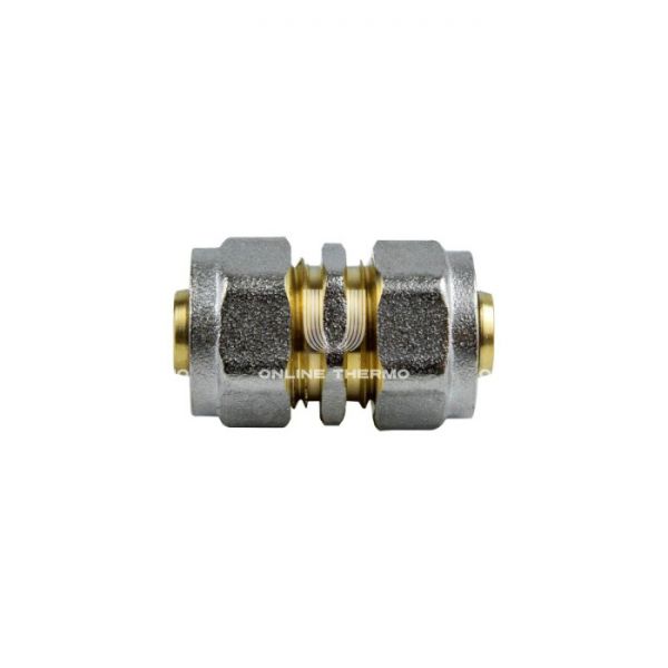 Муфта равностронняя Aquasfera 7003-03, 26 мм, компрессионная