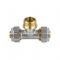 Тройник с наружной резьбой Aquasfera 7014-03, 3/4"×26 мм, компрессионный