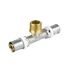 Тройник с наружной резьбой Aquasfera 8012-02, 1/2"×20 мм, пресс-фитинг