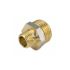 Ниппель переходной Aquasfera 9023-03 НР 3/4"×1/2", никелированный