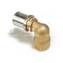 Угольник (угол) 90° с внутренней резьбой Giacomini RM129Y037, 20х1/2", пресс-фитинг