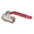 Кран шаровый Oventrop Optibal 1076004, 1/2" ВР-ВР, полнопроходной, ручка-рычаг