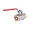 Кран шаровый Rommer RBV-0002-0210325, 1" ВР-НР, стандартный, ручка-рычаг