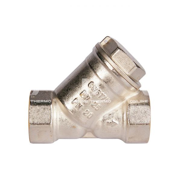 Косой фильтр механической (грубой) очистки Rommer RFW-0001-000025 1" ВР-ВР