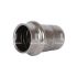 Заглушка с раструбом Rommer RSS-0025-000018, 18 мм, пресс-обжим