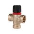 Термостатический смесительный клапан Rommer RVM-0112-166020 ВР 3/4", Kvs 1.6, PN5, 35-60°C