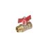 Кран шаровый SantechSystems 1/2" ВР-НР, ручка-бабочка