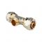 Тройник с наружной резьбой Stout SFS-0011-003426 3/4"х26, никелированный, компрессионный