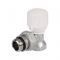 Радиаторный клапан (вентиль) ручной регулировки Stout SVR-2102-100015 1/2" ВР-НР, угловой, с уплотнением