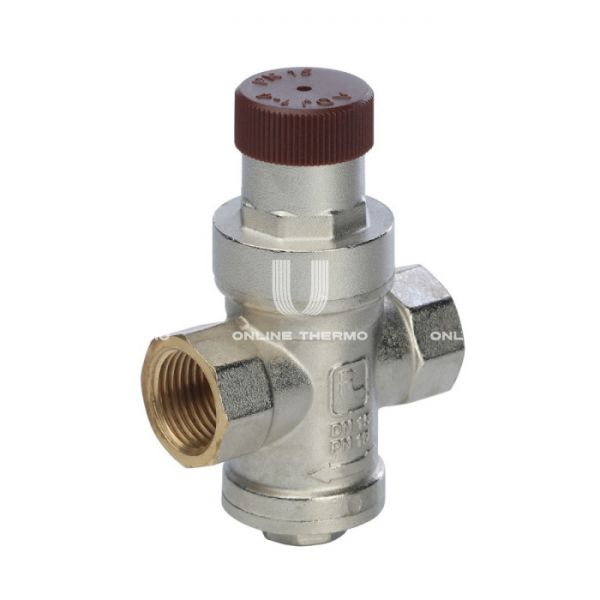 Редуктор давления Stout SVS-0009-000015 1/2", PN16, поршневой, без присоединения к манометру