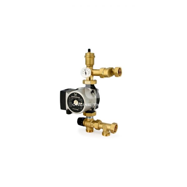Насосно-смесительный узел Uni-fitt Solomix X 473G0800, с насосом Grundfos UPSO 25-65 130