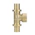 Тройник с внутренней резьбой Varmega Slide-fit VM51119, 32х1", латунный, аксиальный
