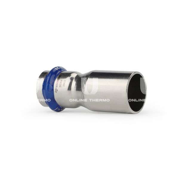 Муфта-вставка однораструбная Varmega Inox Press переходная VM704003522, 35a?22 мм