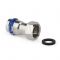 Муфта раструбная Varmega Inox Press с накидной гайкой VM709002206, 22?1"
