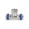 Тройник раструбный Varmega Inox Press с внутренней резьбой VM720280628, 28?1"?28
