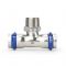 Тройник раструбный Varmega Inox Press с наружной резьбой VM721280628, 28?1"?28