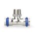 Тройник раструбный Varmega Inox Press с наружной резьбой VM721540654, 54?1"?54