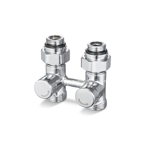 Узел нижнего подключения Varmega VMDV21-400415, 1/2"×3/4"EK НР, прямой, хром
