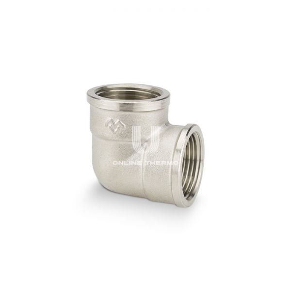 Угольник равносторонний с внутренней резьбой Varmega ВР-ВР 1 1/4", VMTF01-N000707, никелированный
