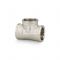 Тройник равносторонний с внутренней резьбой Varmega ВР 1/2", VMTF09-N040404, никелированный