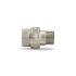 Прямое разъемное соединение Varmega ВР-НР 1 1/2", VMTF51-N000808, с плоским уплотнением, никелированное