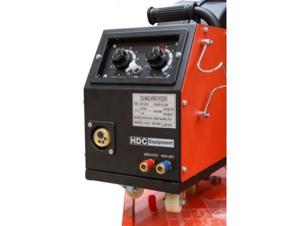 Полуавтомат сварочный HDC Kansas 350(380В, MIG/FLUX/MMA, евроразъем, синергетич. режим)