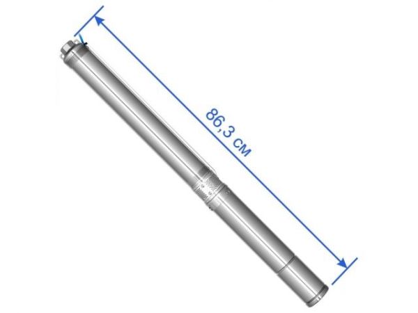 Насос скважинный центробежный AGELESS-3-2100/43-2/15 A&P(370 Вт, 2,7 м3/ч, 60м, 3' / 7,62 см)