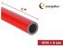Теплоизоляция для труб ENERGOFLEX SUPER PROTECT красная 35/6-2м