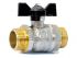 Кран шаровый 3/4' нар.-нар. бабочка PN40, LD