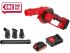 Воздуходувка WORTEX LX BB 1518-1 D ALL1 XLT SET 18В, 210 м.куб/ч, 129 км/ч