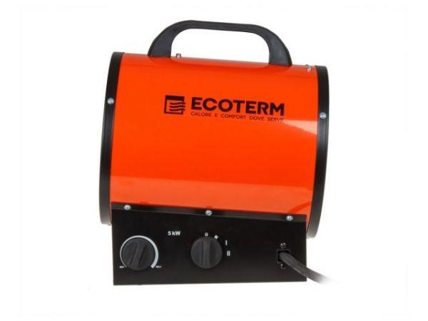 Нагреватель воздуха электр. Ecoterm EHR-05/3E(пушка, 5 кВт, 380 В, термостат)