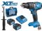 Дрель-шуруповерт BULL SR 1805 Xcase XLTpro, 2х6 А*ч, БЕСЩЕТ., 18 В, 120 Н*м, БЗП(мет.) 13 мм(Доп. функции: Ударное сверление, 'AntiKickback', режим 'TURBO')