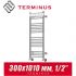 Полотенцесушитель лесенка Terminus "Аврора" П20 300х1010 (1/2")