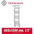 Полотенцесушитель лесенка Terminus "Аврора с 4 полками" П27 400х1390 (1/2")