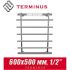 Полотенцесушитель лесенка Terminus "Каскад" П5 600х500 (1/2")