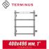 Полотенцесушитель лесенка Terminus "Стандарт" П4 400х496 (1")