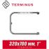 Полотенцесушитель водяной П-образный Terminus 320х700 (1")