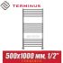 Полотенцесушитель водяной Terminus Арт П16 500х1000