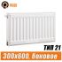 Стальной радиатор Prado Classic тип 21 300x600 мм