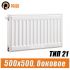 Стальной радиатор Prado Classic тип 21 500x500 мм