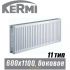 Стальной радиатор Kermi x2 Profil-Kompakt FKO тип 11 600x1100 мм