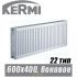 Стальной радиатор Kermi x2 Profil-Kompakt FKO тип 22 600x400 мм