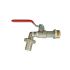 Кран шаровый Ридан BVR-CR 065B8302R, 1" НР-штуцер, полнопроходной, ручка-рычаг