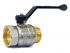 Кран шаровый 1/2' нар.-вн. ручка PN40, LD